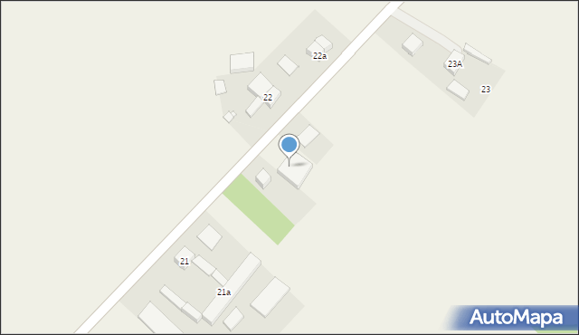 Strzyżewo Paczkowe, Strzyżewo Paczkowe, 23, mapa Strzyżewo Paczkowe