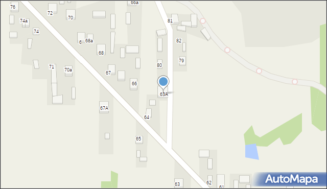 Strzyżów, Strzyżów, 63A, mapa Strzyżów