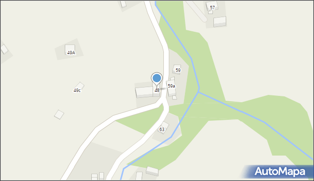 Strzyżowiec, Strzyżowiec, 48, mapa Strzyżowiec