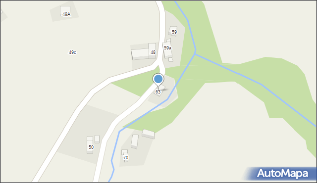 Strzyżowiec, Strzyżowiec, 63, mapa Strzyżowiec