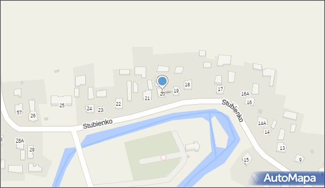 Stubienko, Stubienko, 20, mapa Stubienko