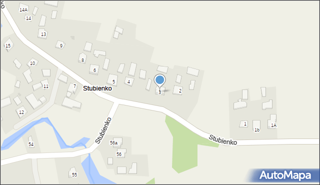 Stubienko, Stubienko, 3, mapa Stubienko