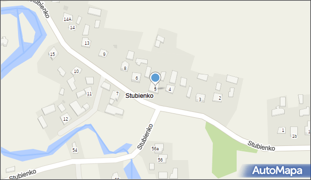 Stubienko, Stubienko, 5, mapa Stubienko