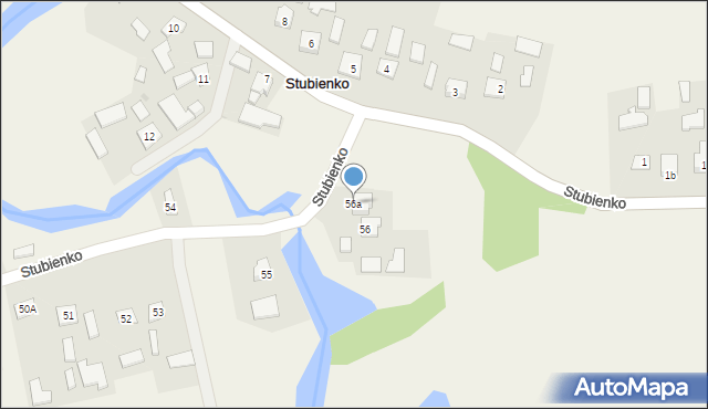 Stubienko, Stubienko, 56a, mapa Stubienko