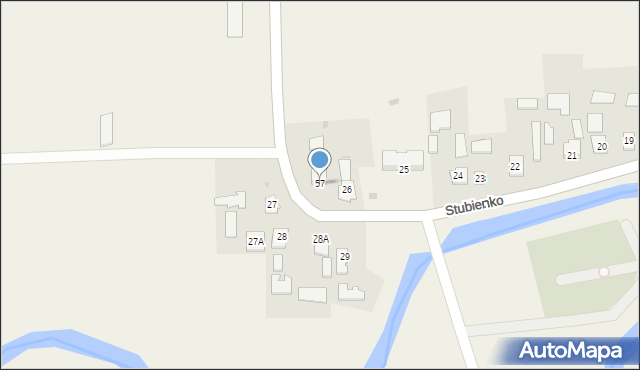 Stubienko, Stubienko, 57, mapa Stubienko