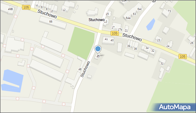 Stuchowo, Stuchowo, 45, mapa Stuchowo