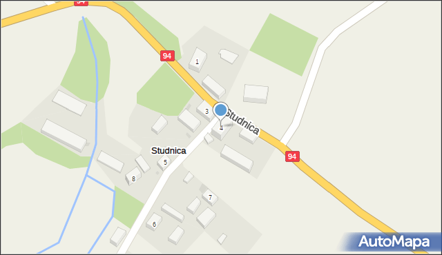 Studnica, Studnica, 4, mapa Studnica