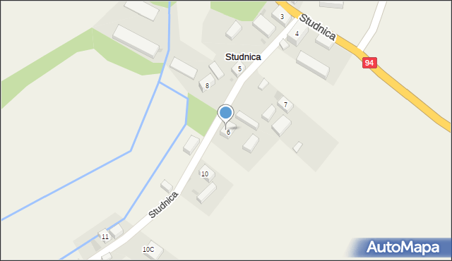 Studnica, Studnica, 9, mapa Studnica