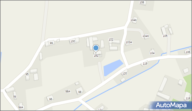 Studniska Dolne, Studniska Dolne, 161, mapa Studniska Dolne