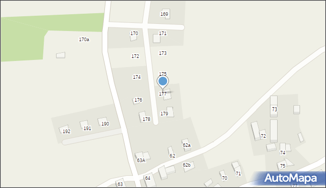 Studniska Dolne, Studniska Dolne, 177, mapa Studniska Dolne