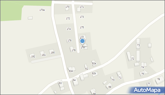 Studniska Dolne, Studniska Dolne, 179, mapa Studniska Dolne