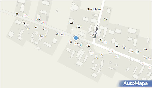 Studnisko, Studnisko, 31a, mapa Studnisko