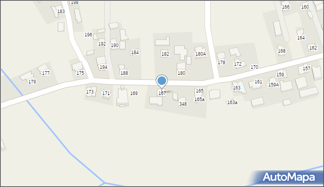 Studzian, Studzian, 167, mapa Studzian