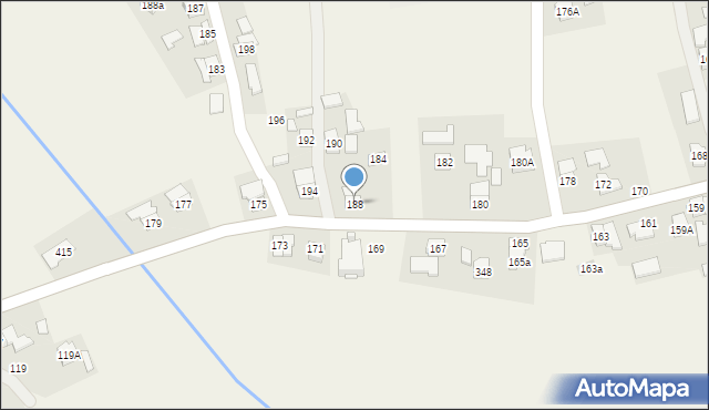 Studzian, Studzian, 188, mapa Studzian