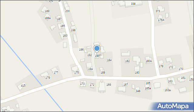 Studzian, Studzian, 190, mapa Studzian