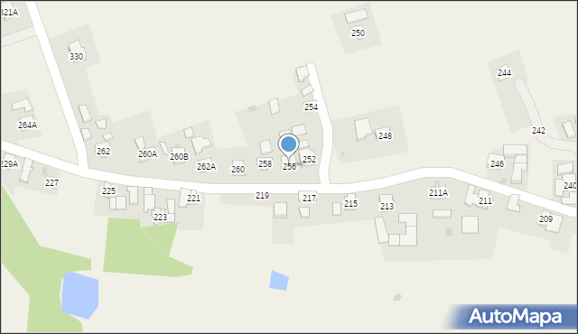 Studzian, Studzian, 256, mapa Studzian