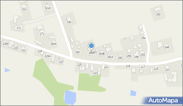 Studzian, Studzian, 260A, mapa Studzian