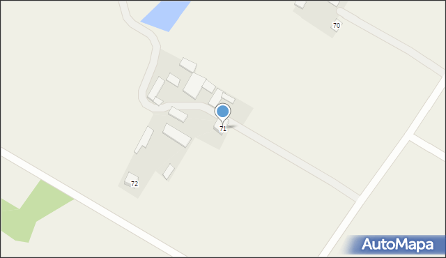 Studzianka, Studzianka, 71, mapa Studzianka