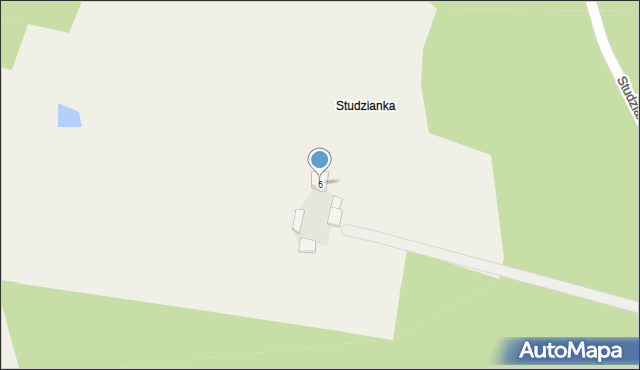 Studzianka, Studzianka, 6, mapa Studzianka