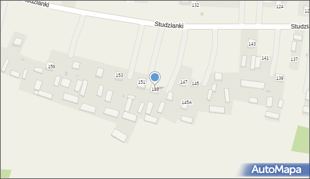 Studzianki, Studzianki, 149, mapa Studzianki