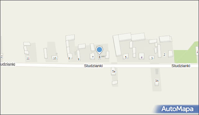 Studzianki, Studzianki, 6, mapa Studzianki