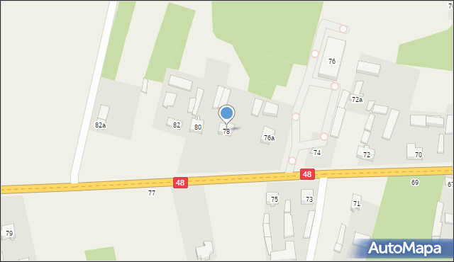 Studzianna, Studzianna, 78, mapa Studzianna