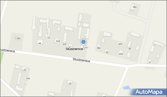 Studzienice, Studzienice, 41, mapa Studzienice