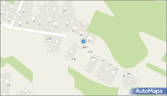 Studzieniec, Studzieniec, 27F, mapa Studzieniec