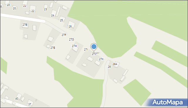 Studzieniec, Studzieniec, 27J, mapa Studzieniec