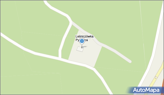 Studzieniec, Studzieniec, 80, mapa Studzieniec