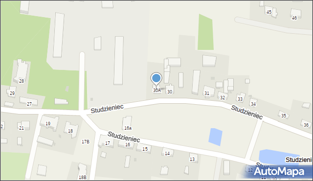 Studzieniec, Studzieniec, 30A, mapa Studzieniec