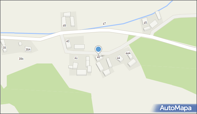 Studzieniec, Studzieniec, 42, mapa Studzieniec