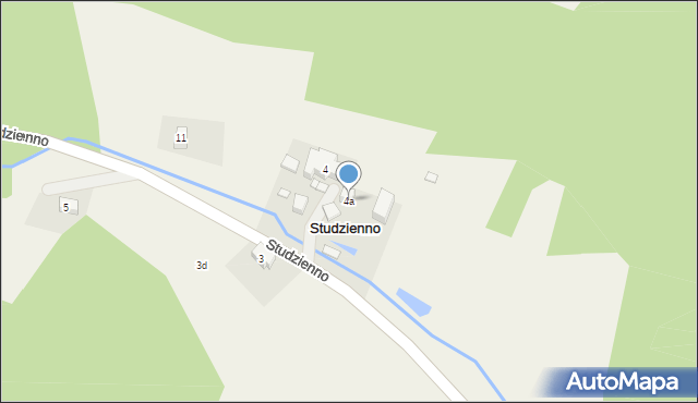 Studzienno, Studzienno, 4a, mapa Studzienno