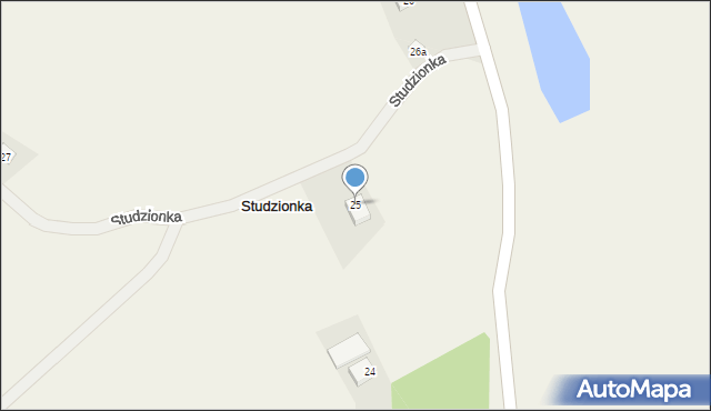 Studzionka, Studzionka, 25, mapa Studzionka