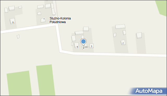 Stużno-Kolonia, Stużno-Kolonia, 4, mapa Stużno-Kolonia