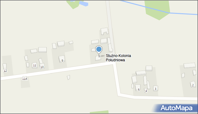 Stużno-Kolonia, Stużno-Kolonia, 7, mapa Stużno-Kolonia