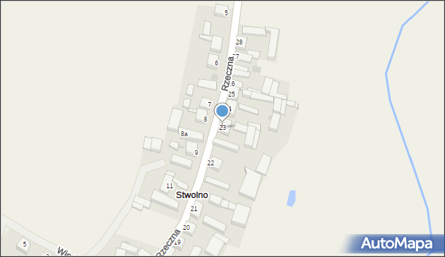 Stwolno, Stwolno, 23, mapa Stwolno