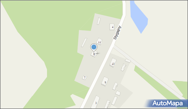 Stygajny, Stygajny, 6, mapa Stygajny