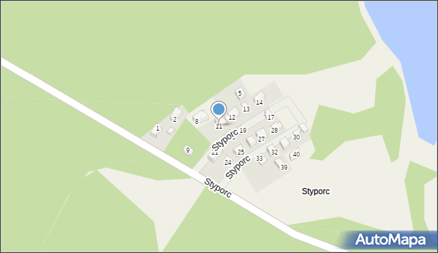 Styporc, Styporc, 11, mapa Styporc