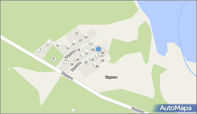 Styporc, Styporc, 31, mapa Styporc