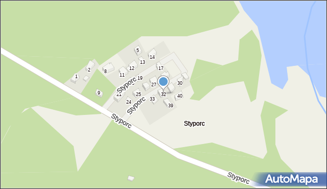 Styporc, Styporc, 32, mapa Styporc