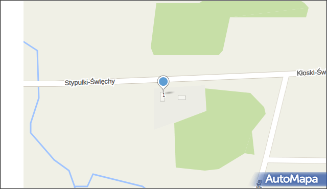 Stypułki-Święchy, Stypułki-Święchy, 1, mapa Stypułki-Święchy