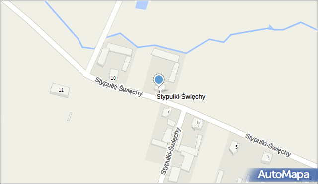 Stypułki-Święchy, Stypułki-Święchy, 8, mapa Stypułki-Święchy