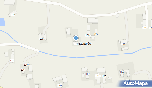 Stypułów, Stypułów, 111, mapa Stypułów