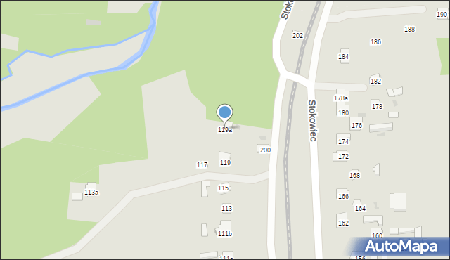 Suchedniów, Stokowiec, 119a, mapa Suchedniów