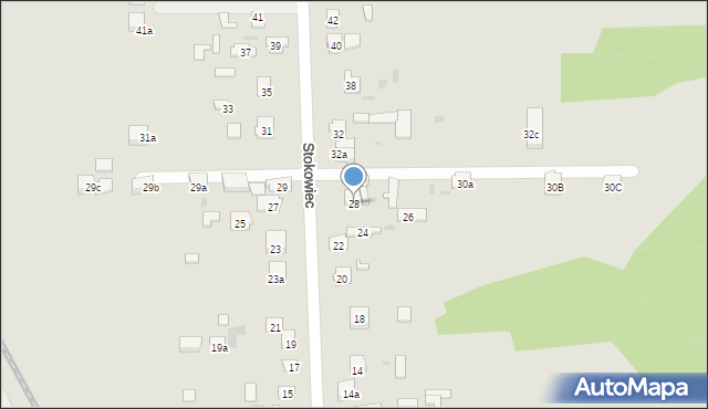 Suchedniów, Stokowiec, 28, mapa Suchedniów