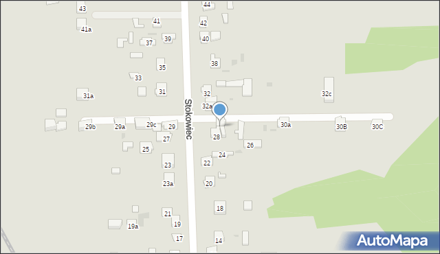 Suchedniów, Stokowiec, 30, mapa Suchedniów