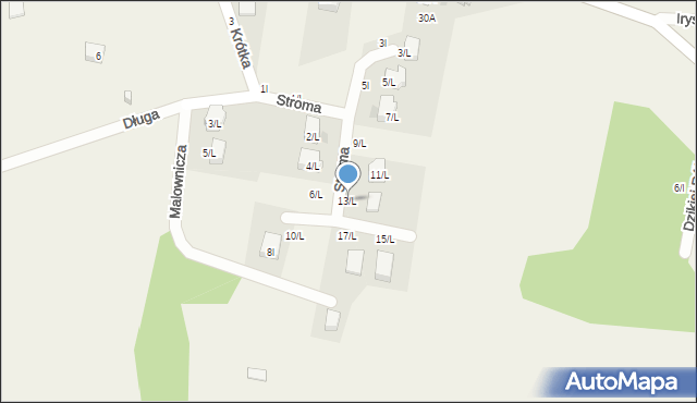 Sulistrowice, Stroma, 13/L, mapa Sulistrowice