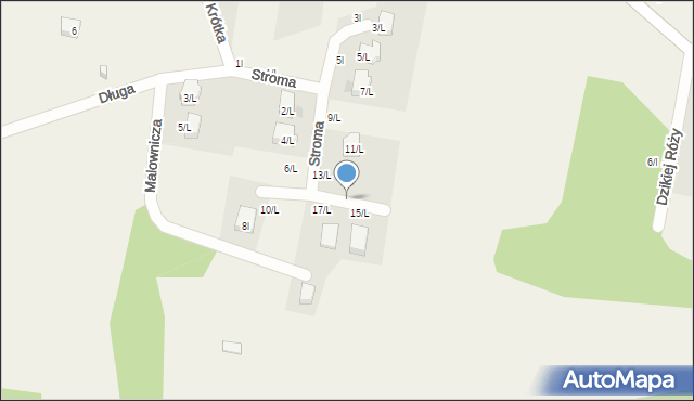 Sulistrowice, Stroma, 15l, mapa Sulistrowice