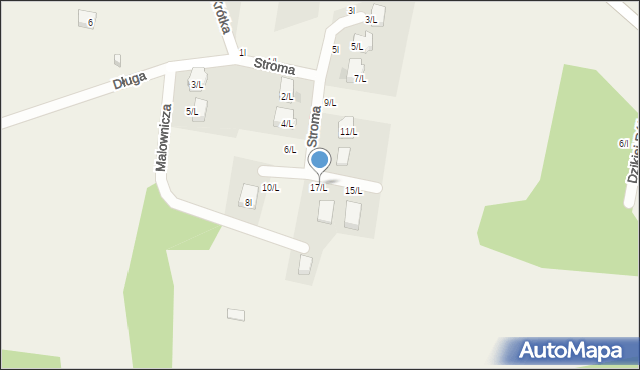 Sulistrowice, Stroma, 17l, mapa Sulistrowice